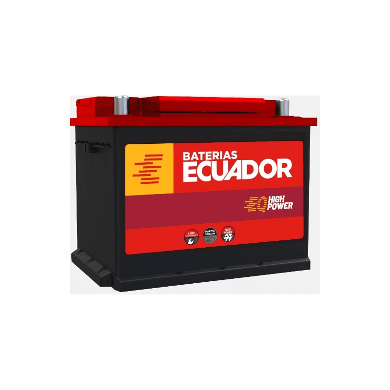 BATERÍAS ECUADOR - BATERIA ECUADOR 34 HP HIGH POWER 80 AMP