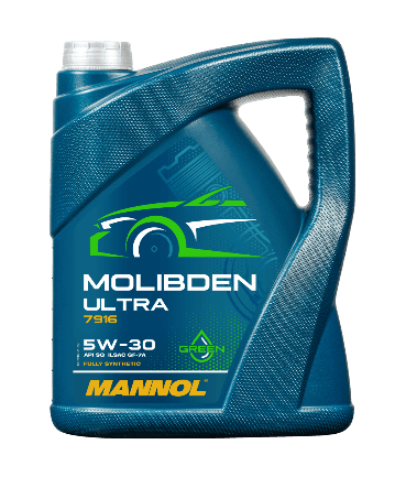 MANNOL CJ X 20 LT MOLIBDEN GREEN ULTRA 5W30 (1 Galón / 5L)