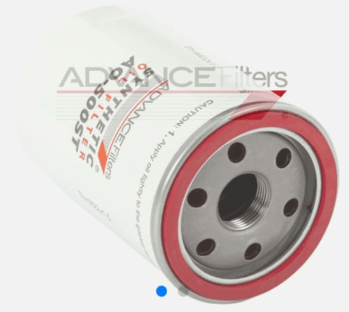 ADVANCE - FILTRO ADVANCE ACEITE (MEDIO FILTRANTE 100% SINTETICO 15000 KM.) CHEVROLET, FORD, JMC, JAC - AO-500S