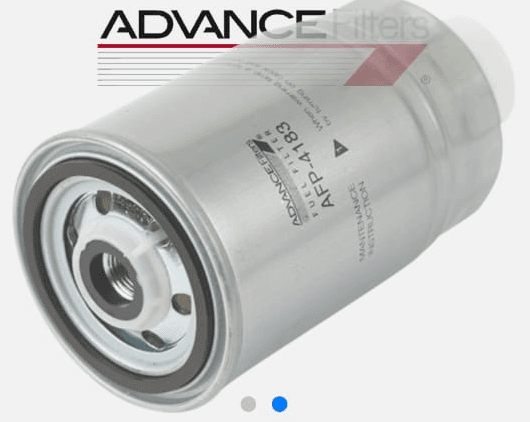 ADVANCE - FILTRO COMBUSTIBLE JAC T6 DIESEL, VLV,MAN,CASE, ROVER,/NEW HOLLAND,LINDNER,FIAT ADVANCE