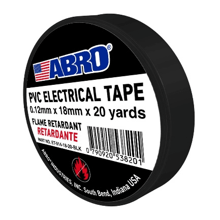 ABRO - ABRO CINTA ELECTRICA NEGRA TAIPE
