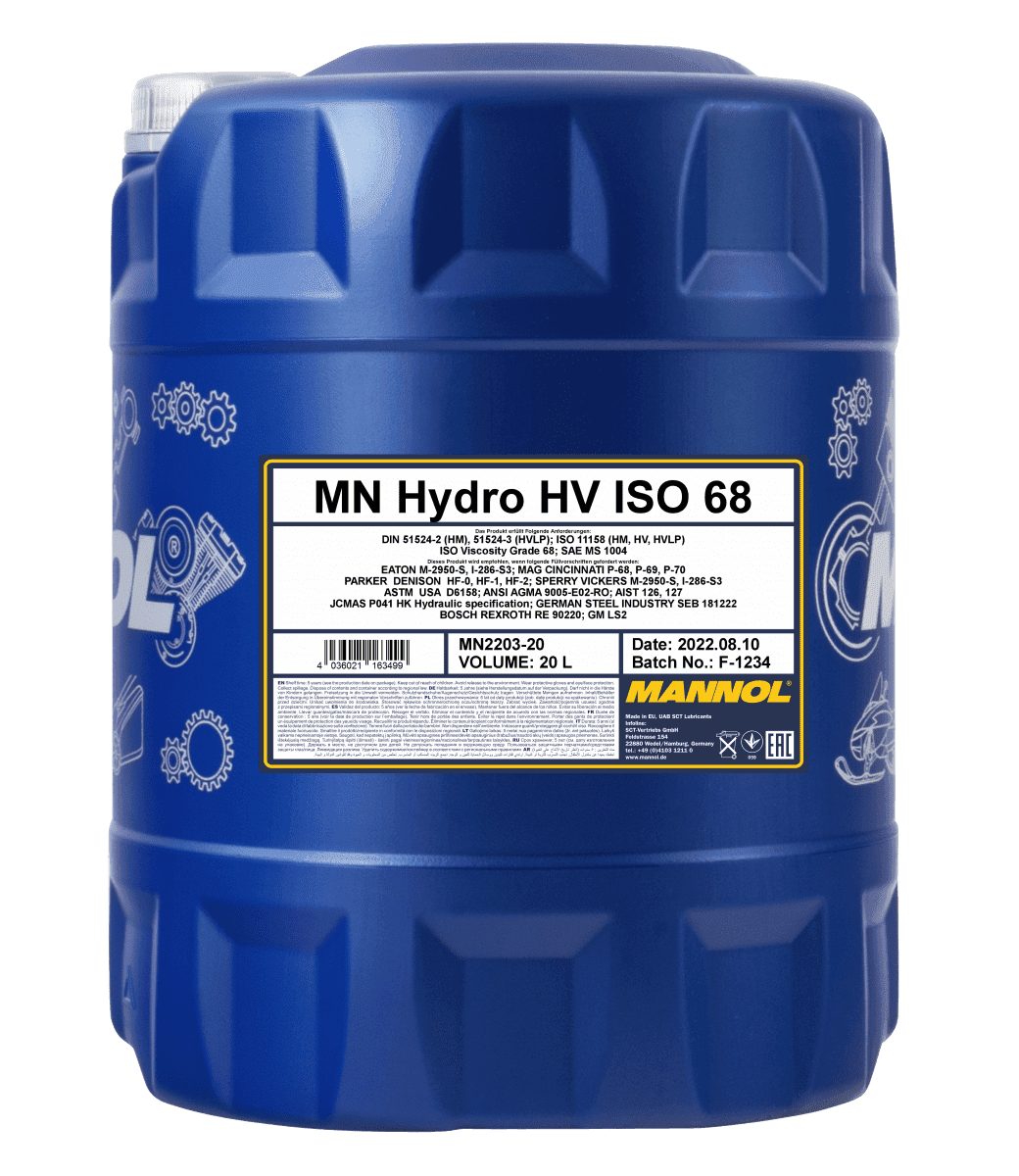 MANNOL - MANNOL HYDRO HV ISO 68