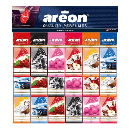 AREON - AREON MON DISPLAY 60 PCS MIX FRAGANCIAS